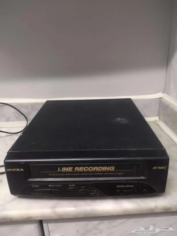 لمحبين التراث فيديو كاسيت قديم 0