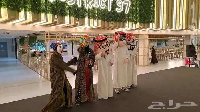 لبس ماسكك سعودي ثوب شماغ غترهه عقال ملابس نتنكريه زي كلاون 0