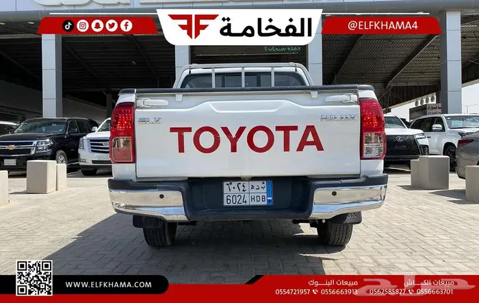 تويوتا هايلوكس GLX غمارتين موديل 2018 4
