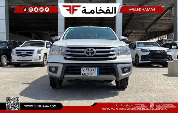 تويوتا هايلوكس GLX غمارتين موديل 2018 1