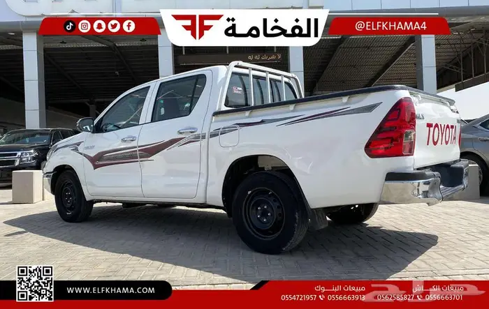 تويوتا هايلوكس GLX غمارتين موديل 2018 3