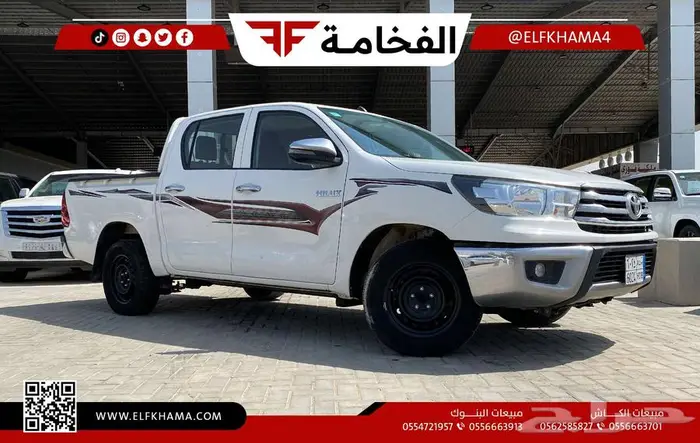 تويوتا هايلوكس GLX غمارتين موديل 2018 5