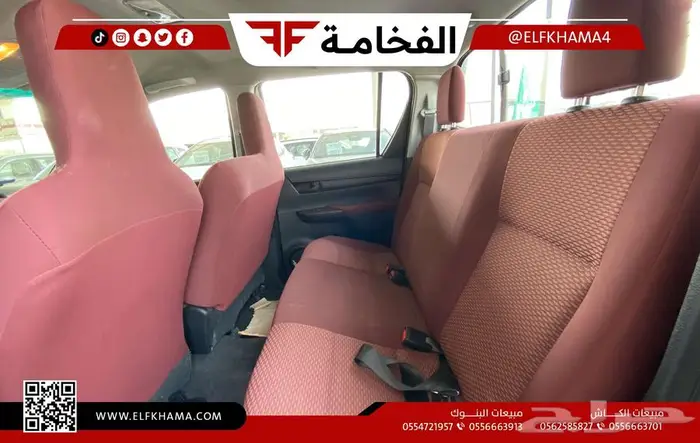 تويوتا هايلوكس GLX غمارتين موديل 2018 12