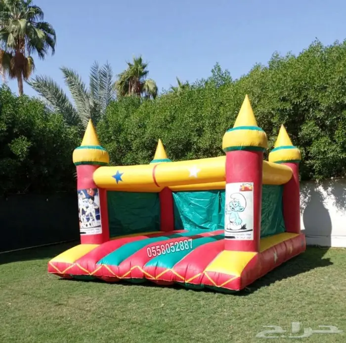 نطيطات زحليقه مائيه ملعب صابوني 1