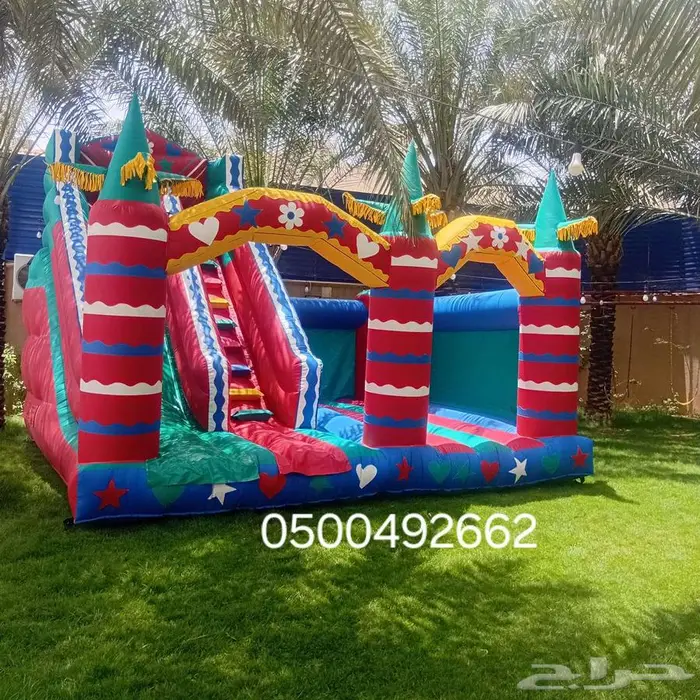 زحليقه مائيه نطيطات ملعب صابوني 0
