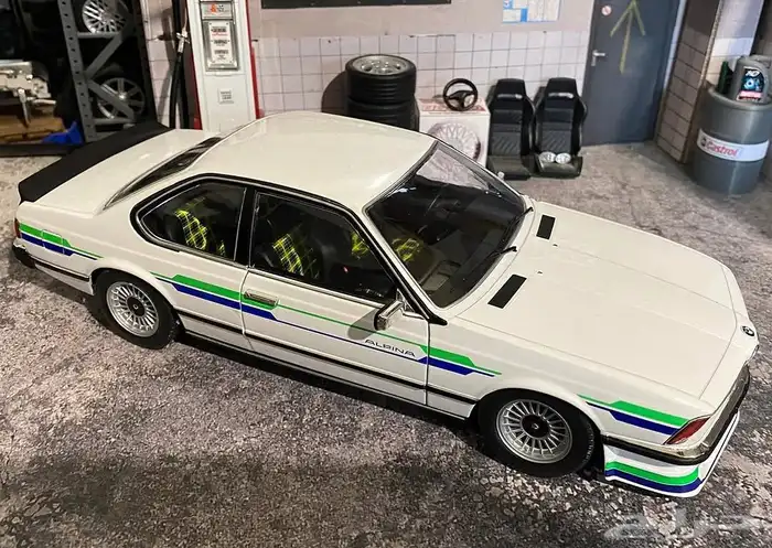 مجسم سيارة BMW ALPINA موديل 1984 5