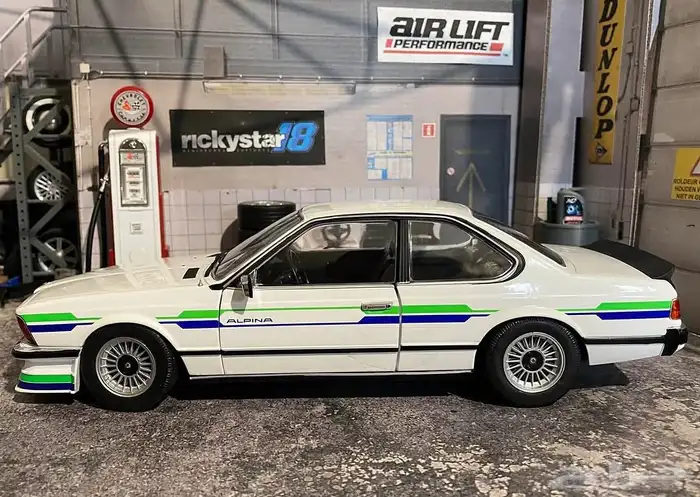 مجسم سيارة BMW ALPINA موديل 1984 6