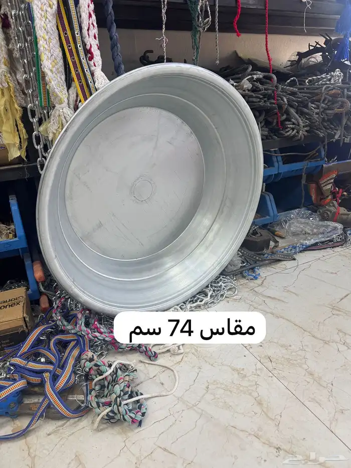 معالف صحون حديد للغنم 1