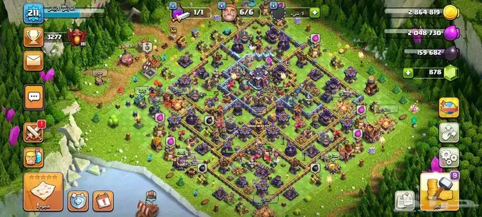 قرية تاون 15 للبيع كلاش اوف كلانس 0