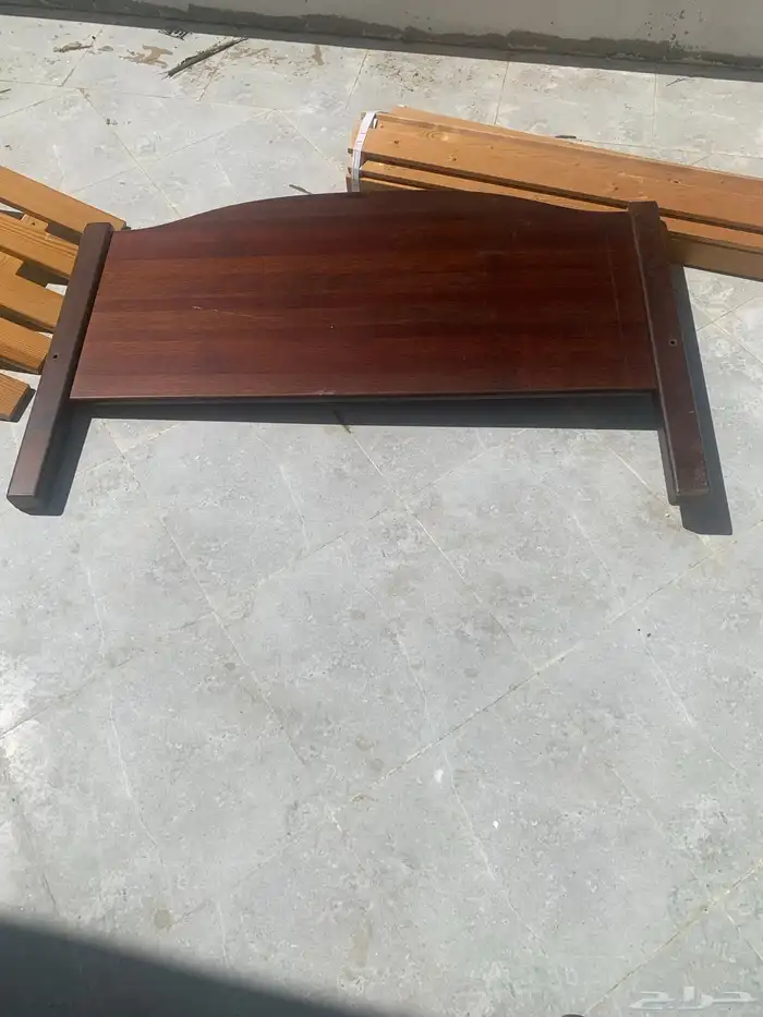 دولابين درفتين ايكيا وسرير نفر ونص مستخدم للبيع 6