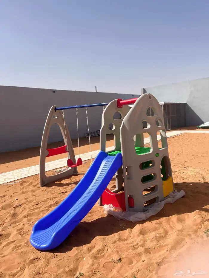 مراجيح وزحاليق للالطفال بلاستيكية قويه امان للالطفال 17