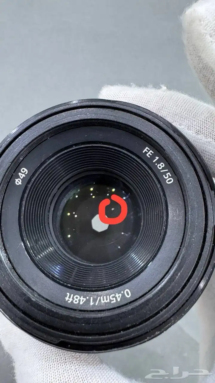 ( تم البيع ) عدسة سوني 50mm فتحة 1.8 6