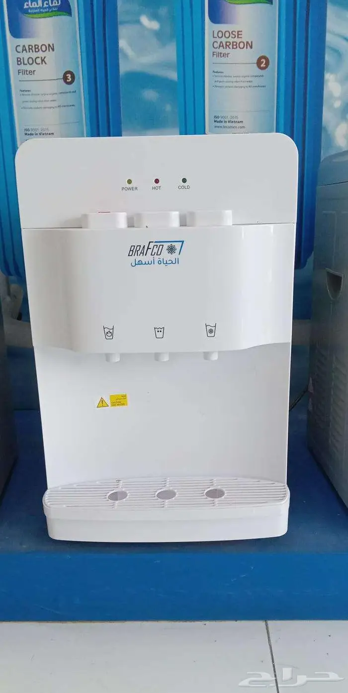 مياه نقيه صافيه بارده صالحه للشرب مباشره من فلاتر نقاء الماء 2