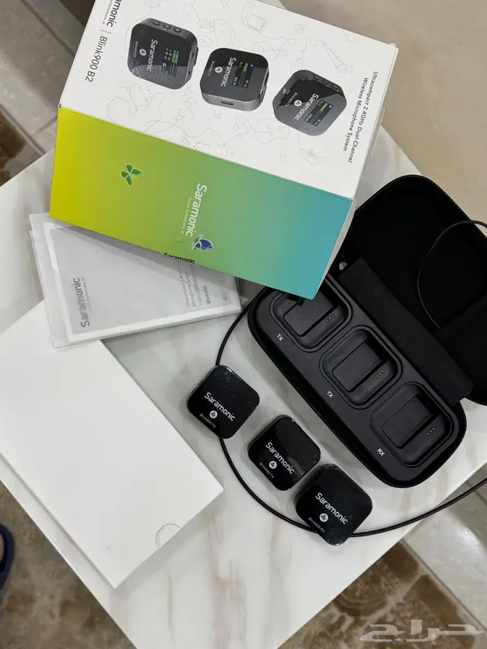 مايك لا سلكي saramonic Blink900 B2 ميكروفون احترافي 3