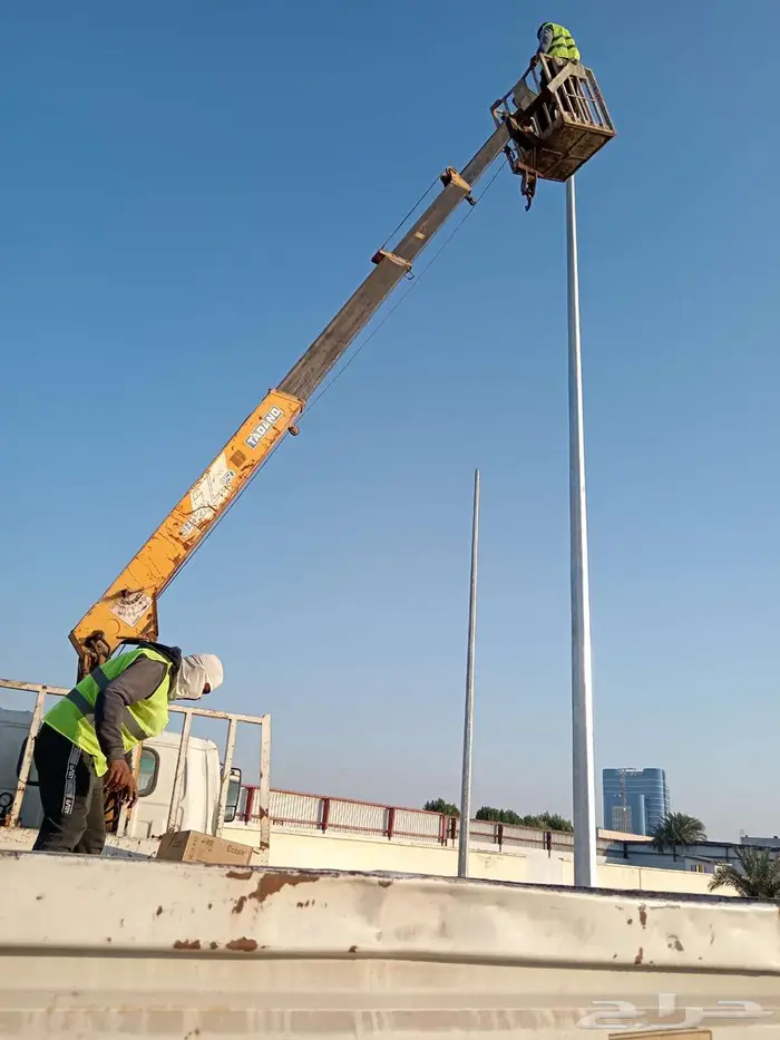 رافعه كرين رفع العمال 0
