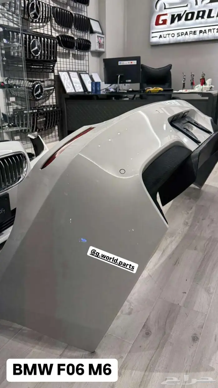 صدامات خلفية BMW F06 M6 3