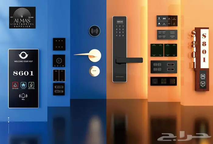 كوالين اقفال الكترونية كرت بصمة باسورد فنادق 1