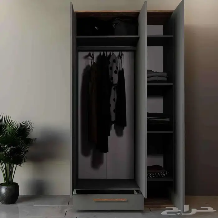 دولاب ملابس مقسم وعملي 1