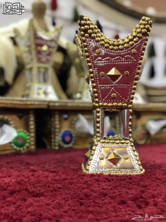 مباخر حائل من خشب الأقل نحت 10