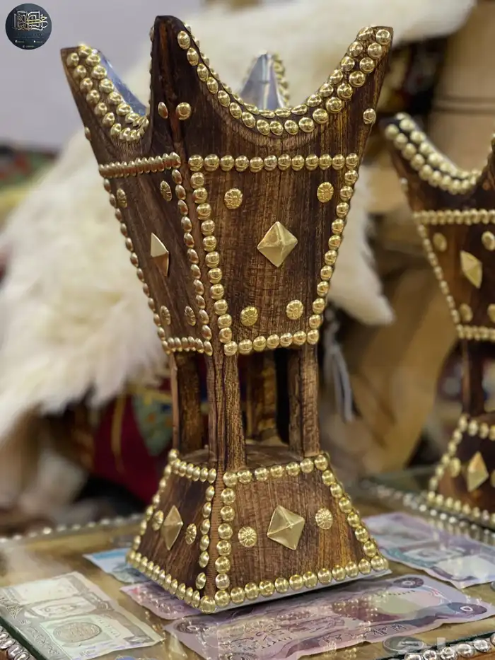 مباخر حائلية من خشب الاثل الطبيعي جمله 6