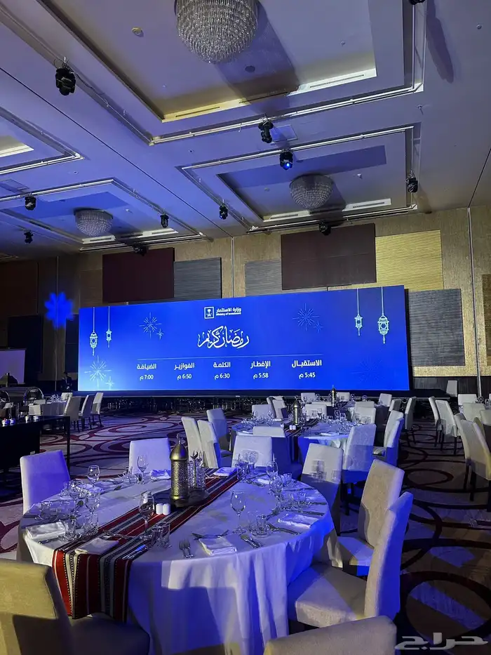 شاشات LED عملاقه وتجهيز فعاليات ومؤتمرات. 3