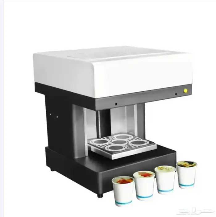 الة الرسم والطباعة على القهوة 3