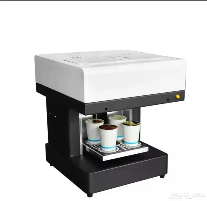 الة الرسم والطباعة على القهوة 2