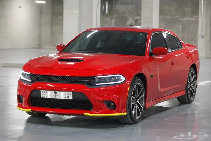 تشارجر 2022 RT احمر ناري بحالة ممتازه 9