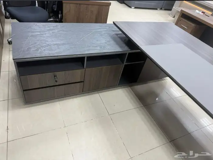 مودرن أحدث فخم مكتب إدارة كاملة طقم مودرن كنب و كراسي فخم 5