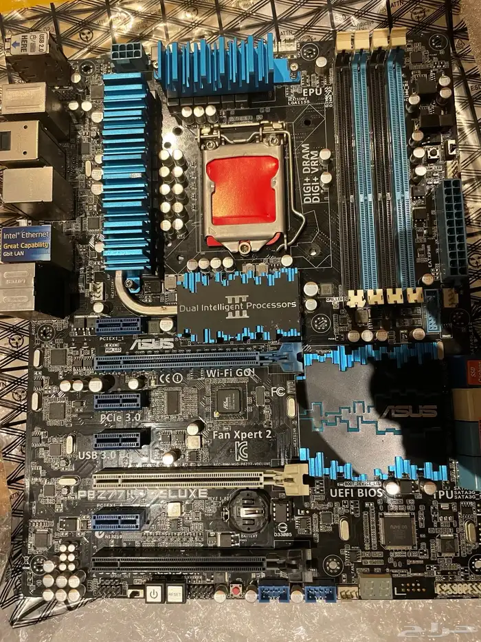 ماذربورد P8Z77-V Deluxe Motherboard انتل الجيل الثالث 0
