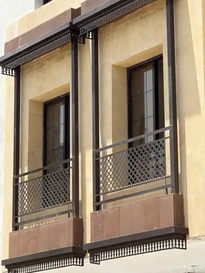 تصميم ديكورات الواجهات المعمارية وتنفيذ على الطبيعة 1