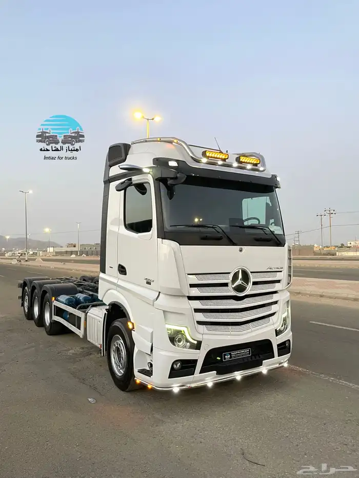 مرسيدس اكتروس سكس MP5 موديل 2021 بطاقه جمركية 13