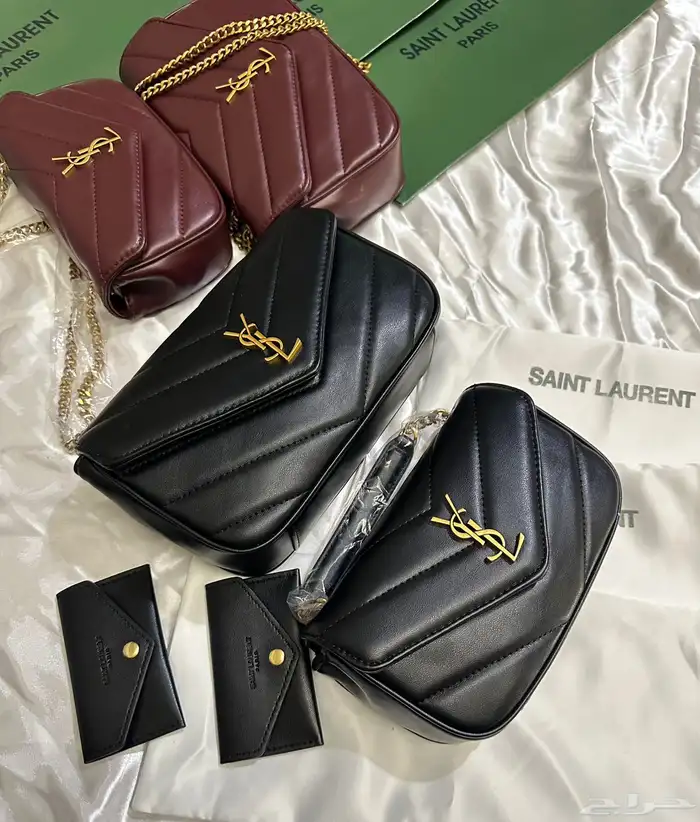 شنط سان لوران مع كعب 3