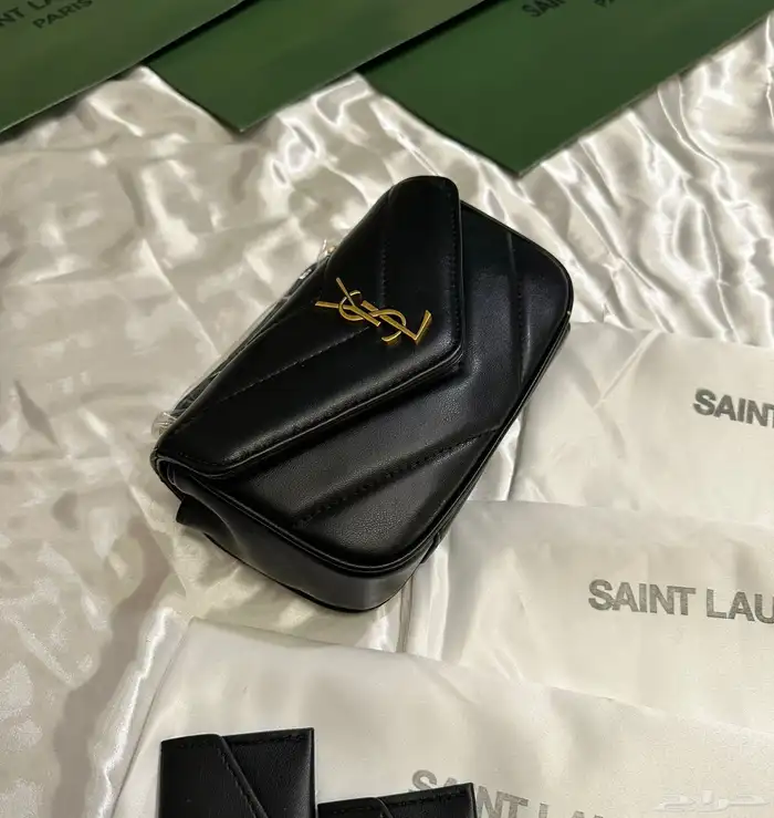 شنط سان لوران مع كعب 1