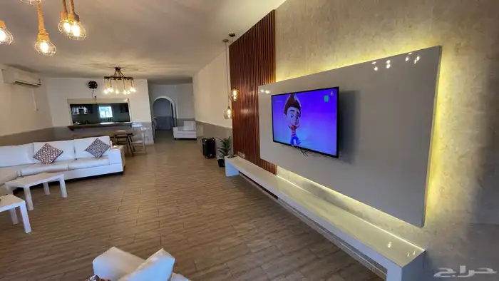 شاليه على البحر للايجار بدرة العروس شاطئ البردايس 9