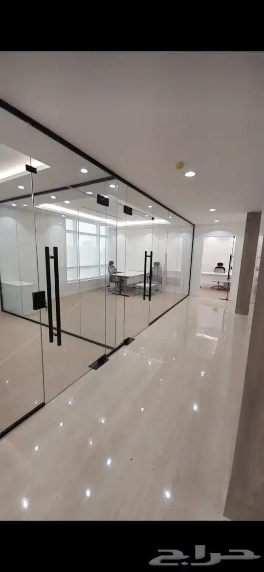 توريد وتركيب واجهات محلات زجاج سكريت وابواب زجاج 11