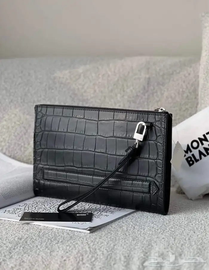 شنطة يد ماركة mont blanc 0
