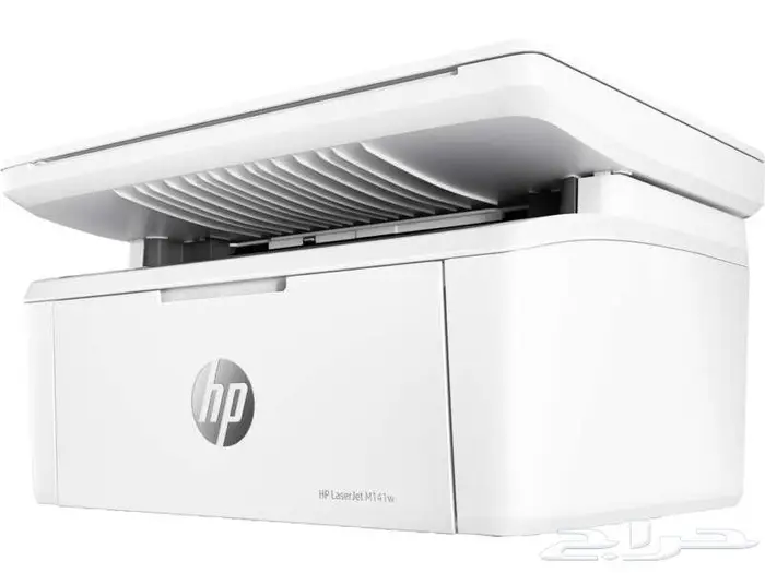 طابعة اتش بي ليزرية MFP M141a طباعة نسخ ماسح ضوئي  أبيض 1