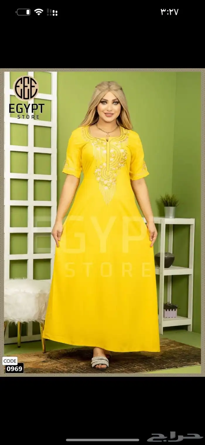 عبايات اسود وقمصان استقبال 17