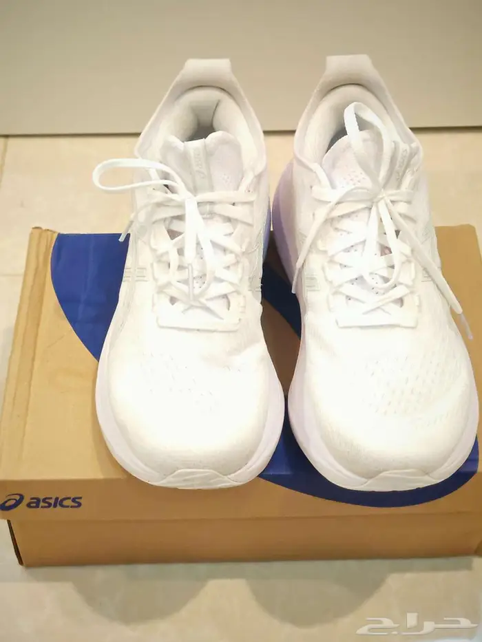 حذاء Asics gel nimbus 27 ابيض 5