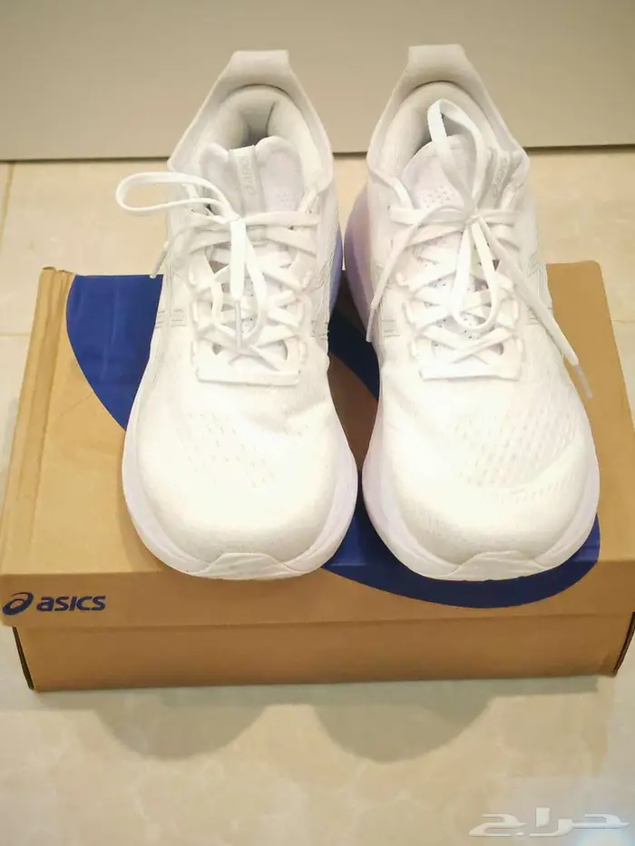 حذاء Asics gel nimbus 27 ابيض 6