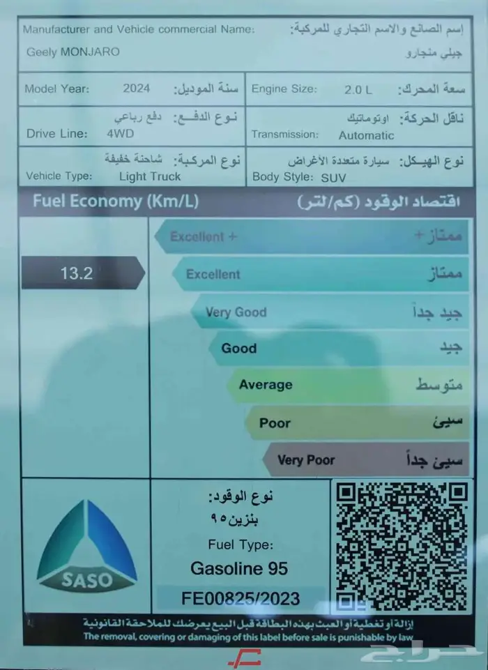جيلي مونجارو فل كامل بلس 2024 24