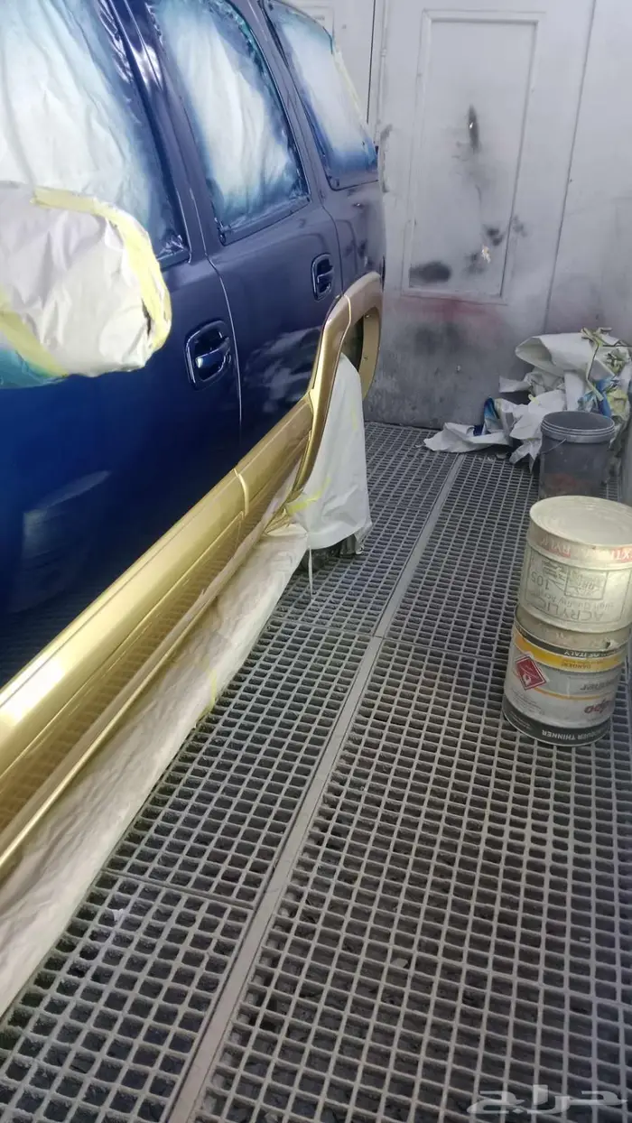 سمكرة بوية رش الفرن بوية الماني 2