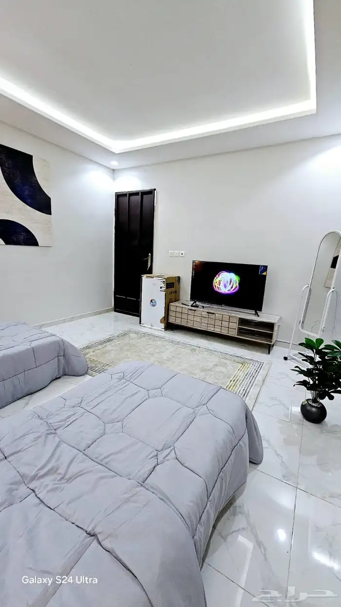 استديو غرفة موثثة للايجار الشهري 3