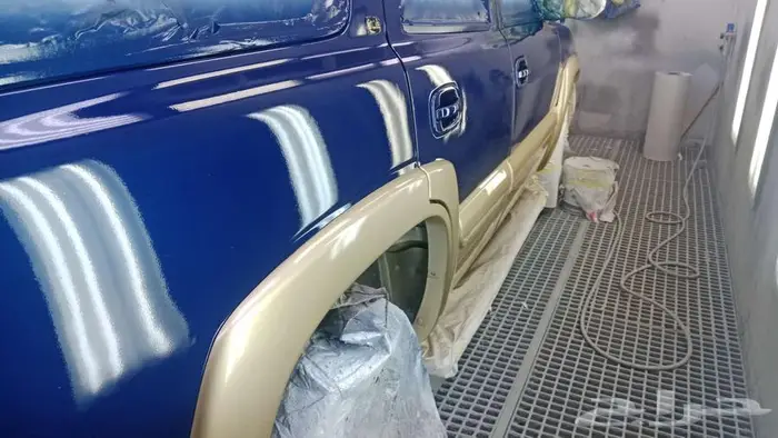 سمكرة بوية رش الفرن بوية الماني 1