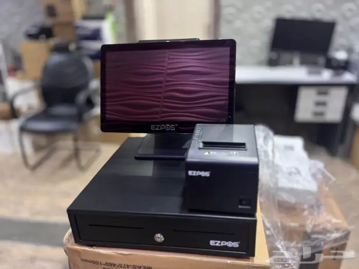 بكج كامل جهاز كاشير مع البرنامج جديد لجميع الأنشطة 0