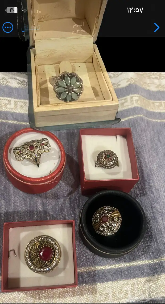 خواتم فضه ضخمه 0