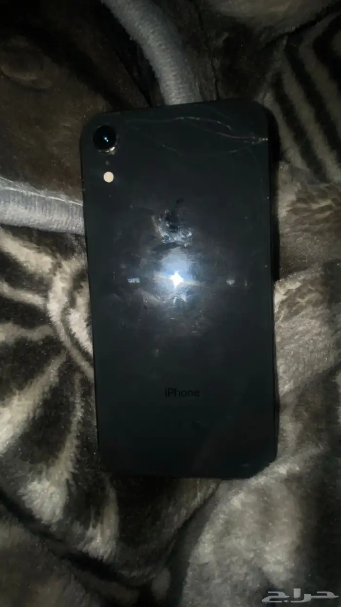 جوال ايفون اكس ار نضيف يبي له شاشه اماميه نسبت البطريه 79 0