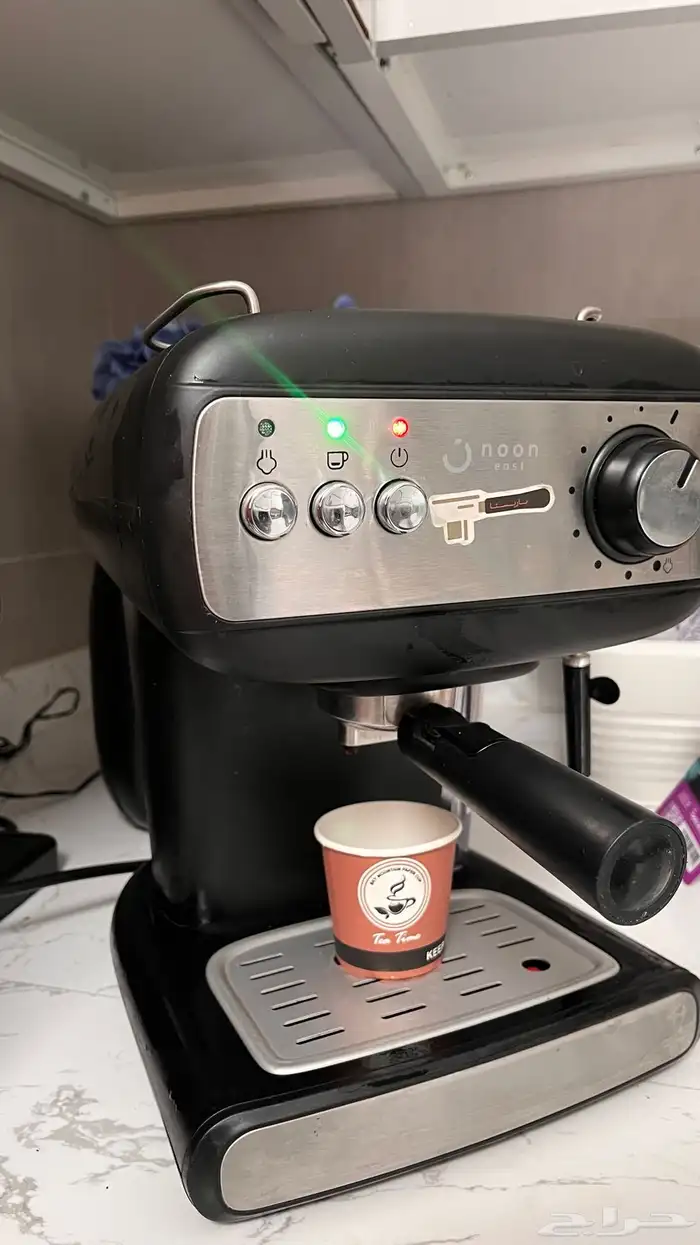 آله قهوة اسبرسو وبرضو تسوي قهوة اليوم 1