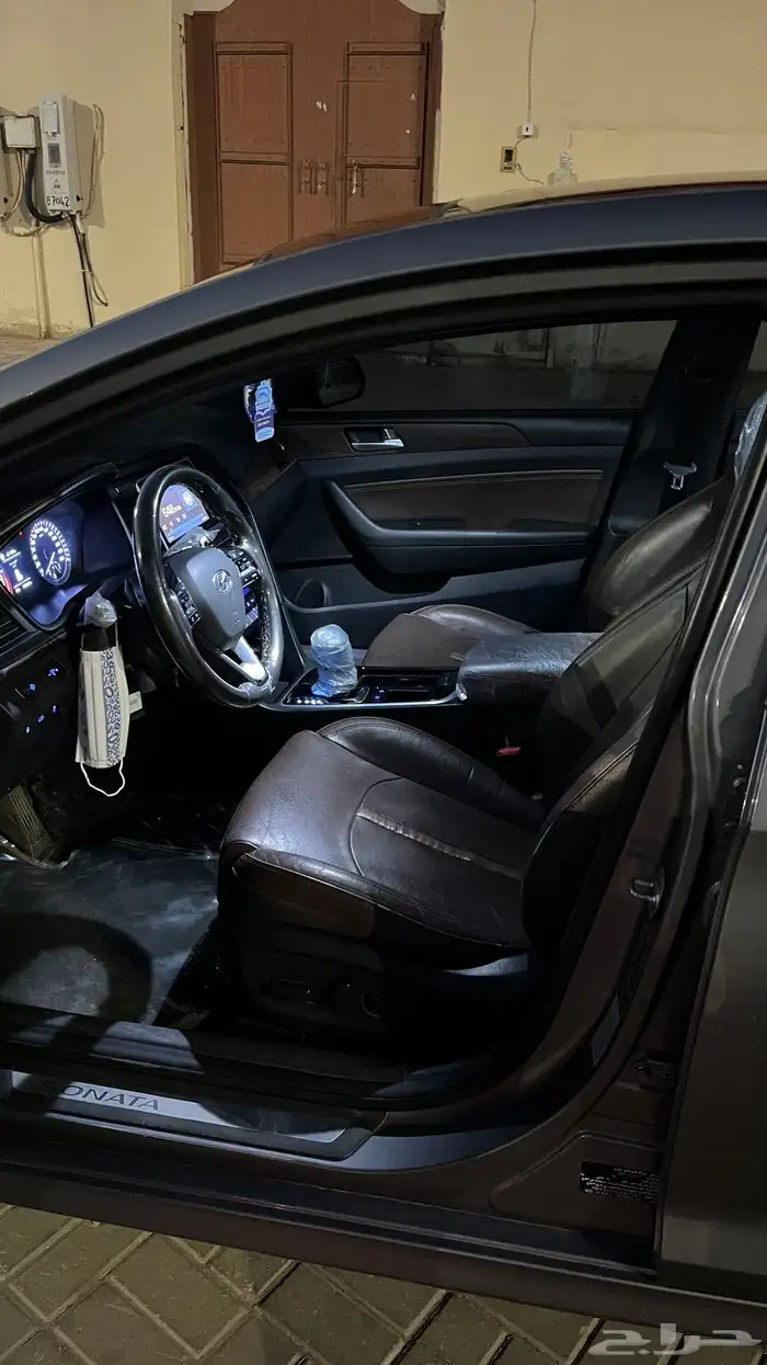 هيونداي سوناتا 2018 فل لون رصاصي 6